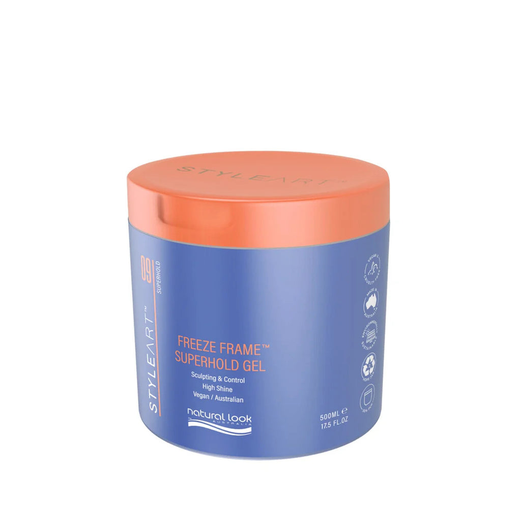 Natural Look ATV Freeze Frame Superhold Styling Gel 500g