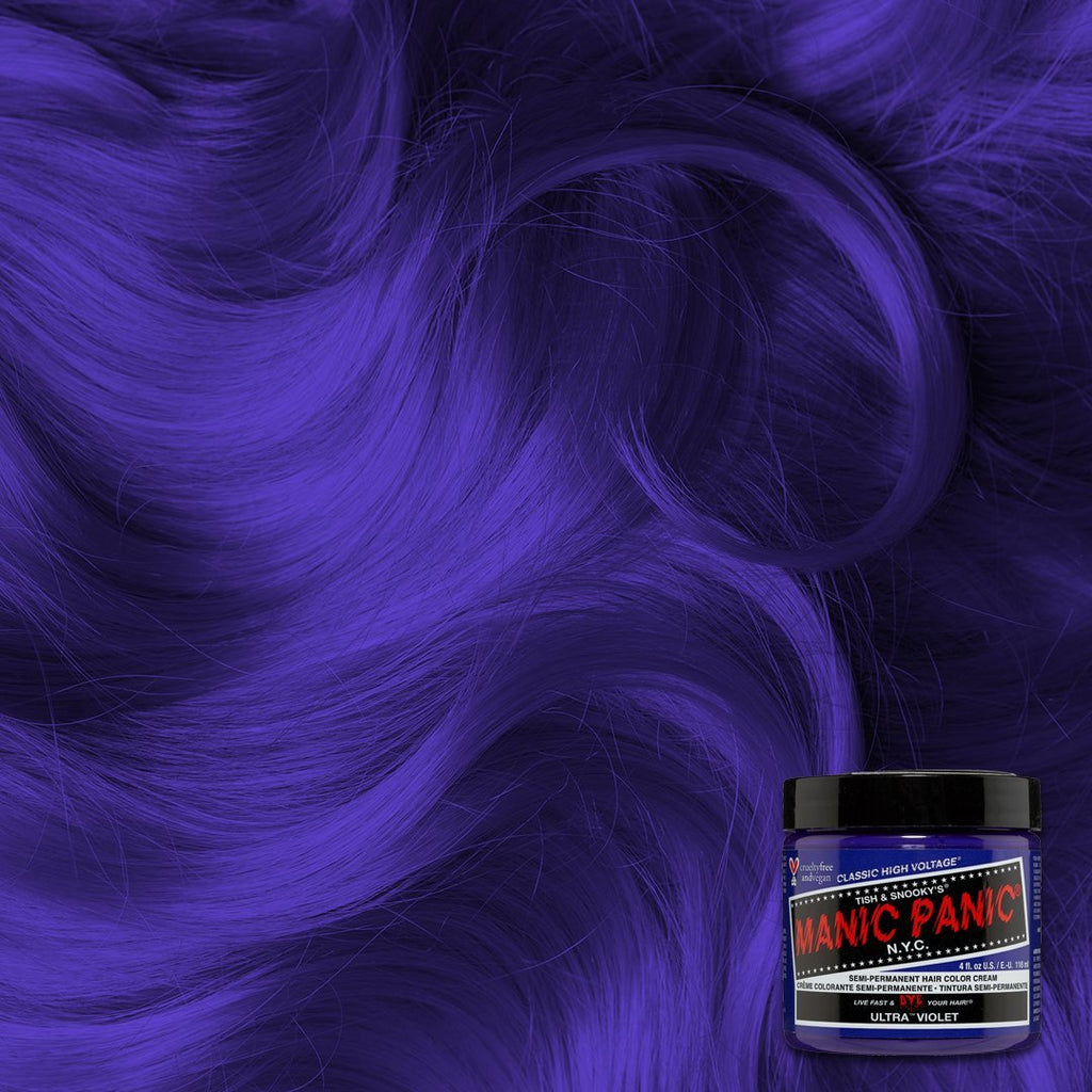 Manic Panic Ultra Violet 118ml High Voltage® Classic Cream Formula Hair Color