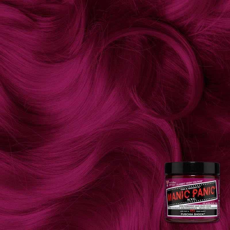 Manic Panic Fuschia Shock 118ml High Voltage® Classic Cream Formula Hair Color