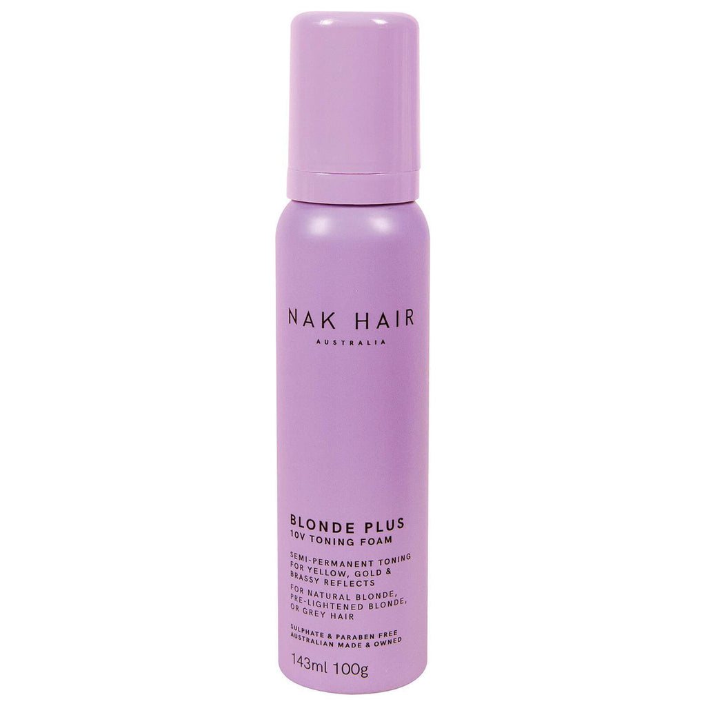 NAK Blonde Plus 10V Toning Foam 100g