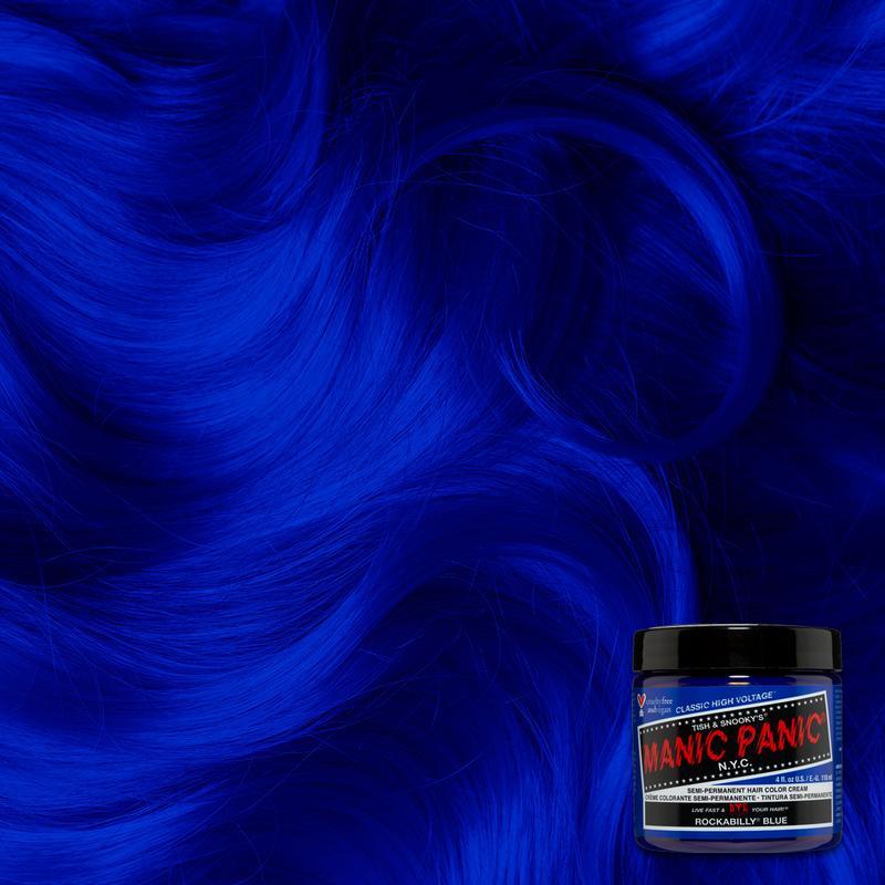 Manic Panic Rockabilly Blue 118ml High Voltage® Classic Cream Formula Hair Color