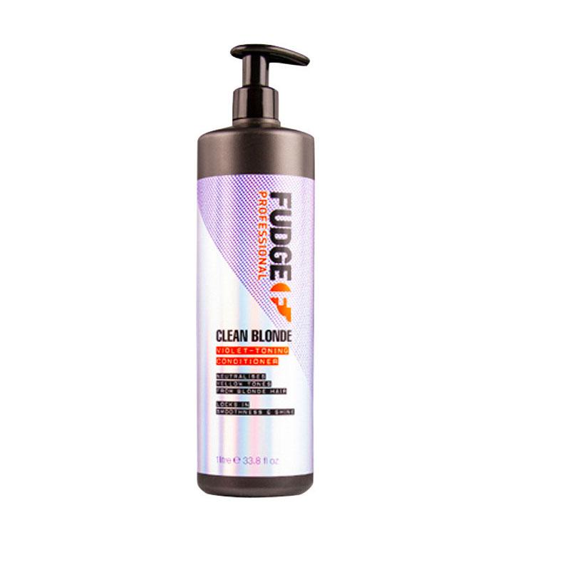 Fudge Clean Blonde Violet Toning Conditioner 1L