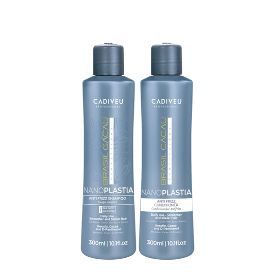 Brasil Cacau Nanoplastia Anti-Frizz Shampoo & Conditioner Duo