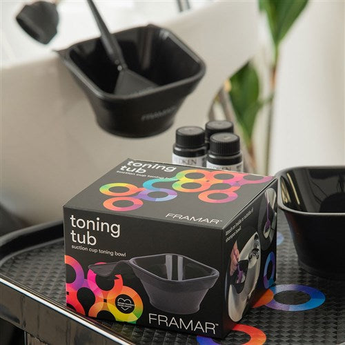 Framar Toning Tub - Suction Cup Tint Bowl