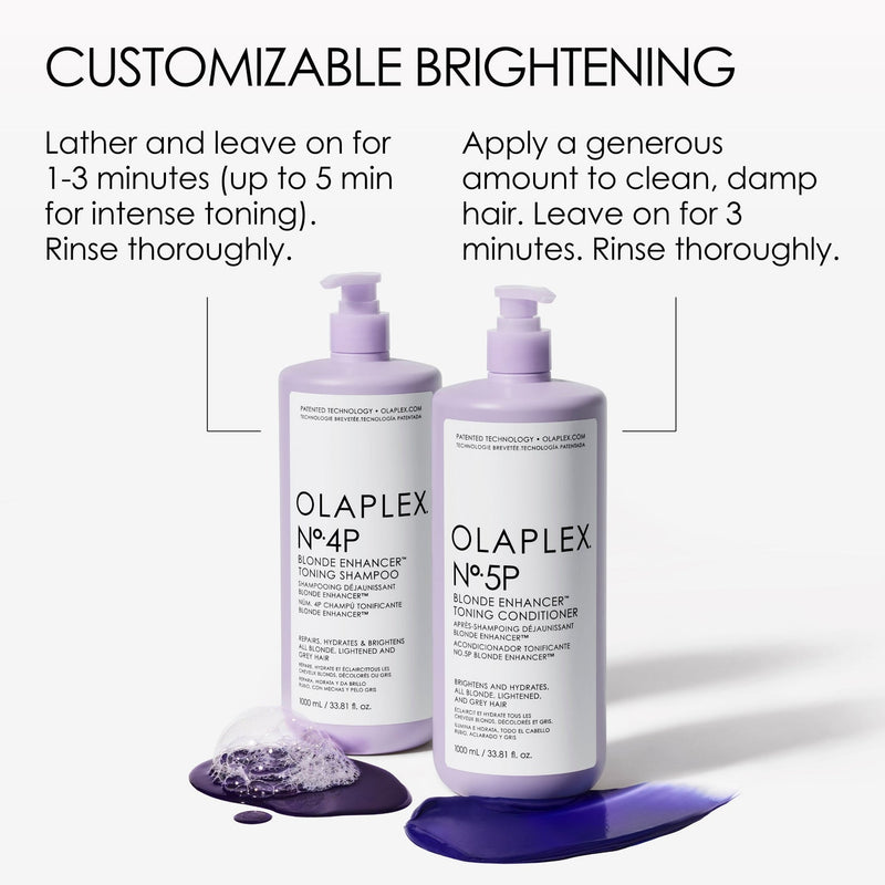 Olaplex No.4P Blonde Enhancer Toning Shampoo 1 Litre