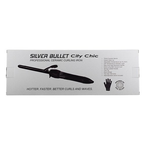 Silver Bullet City Chic Curling Iron - 13mm Ceramic Barrel