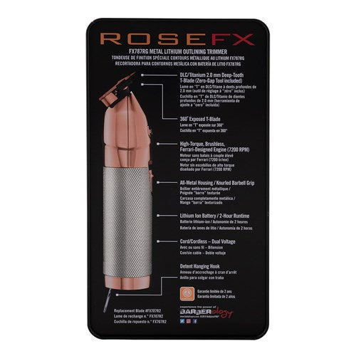 BaBylissPRO Outlining Hair Trimmer - RoseFX+