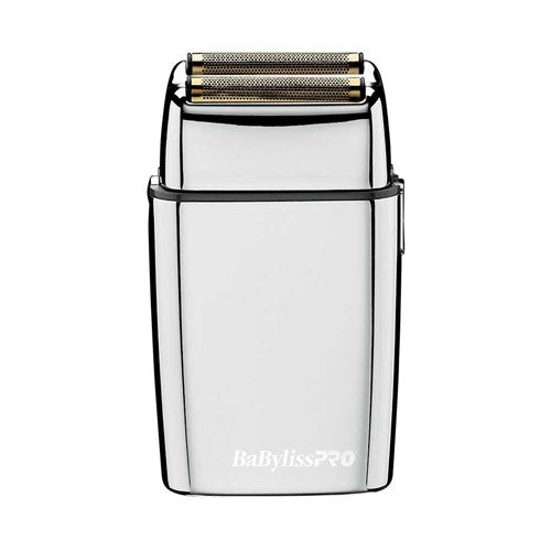 BaBylissPRO Foil FX02 Metal Double Foil Shaver - Silver