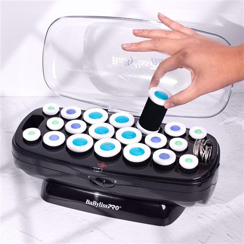 BaBylissPRO Jumbo Ceramic Cascade 20pc Multi Sized Hot Rollers