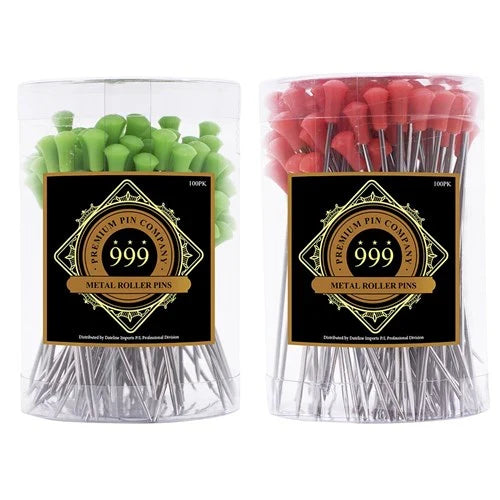 Metal Roller Pins 100Pk
