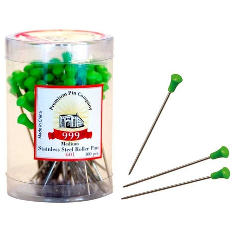 Metal Roller Pins 100Pk
