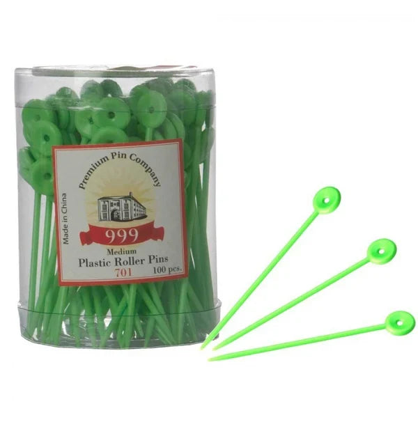 Plastic Roller Pins 100Pk
