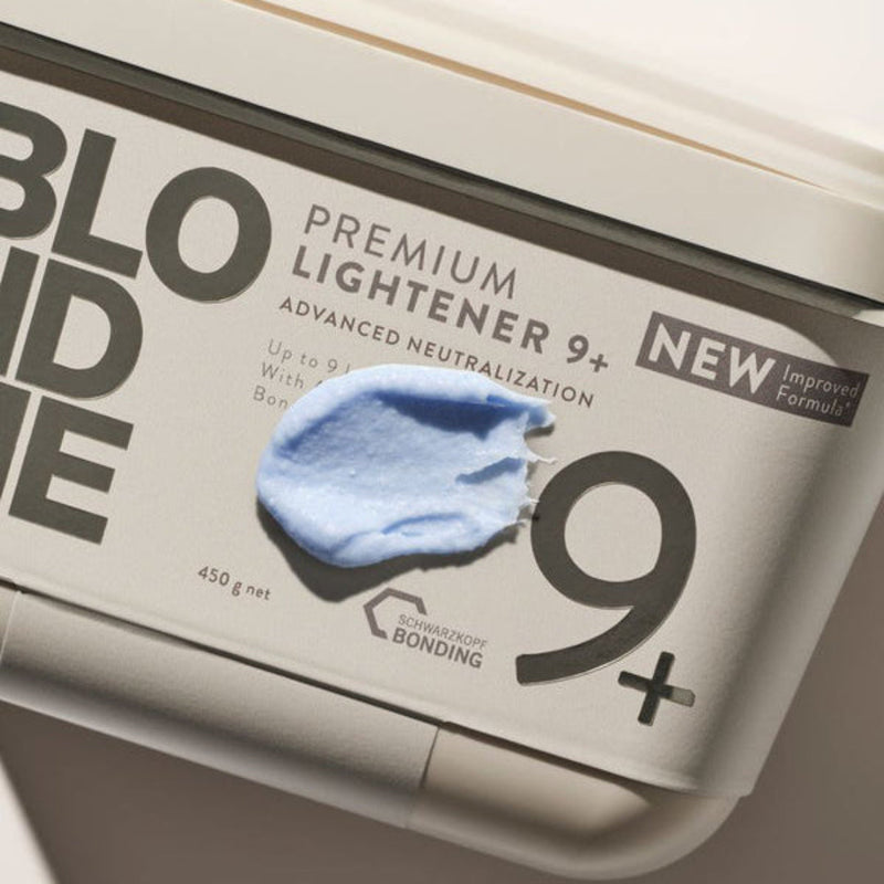 Schwarzkopf BLONDME Bond Enforcing Premium Lightener 9+ Bleach Bundle (3 x 450g Tubs)