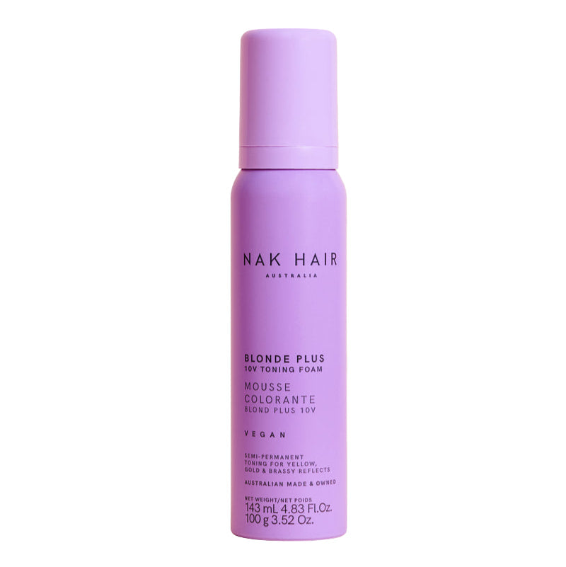 NAK Blonde Plus 10V Toning Foam 100g