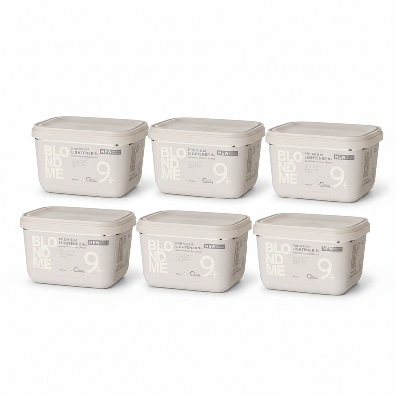 Schwarzkopf BLONDME Bond Enforcing Premium Lightener 9+ Bleach Bundle (3 x 450g Tubs)