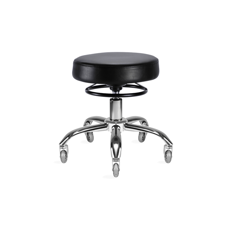 KSHE Salon Round Stool - Black