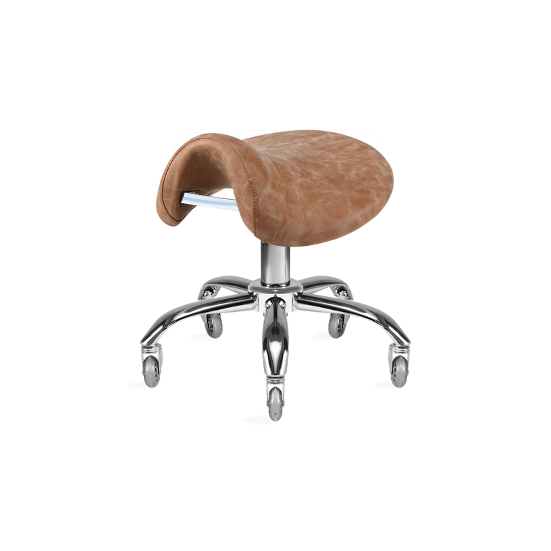KSHE Salon Saddle Stool - Desert