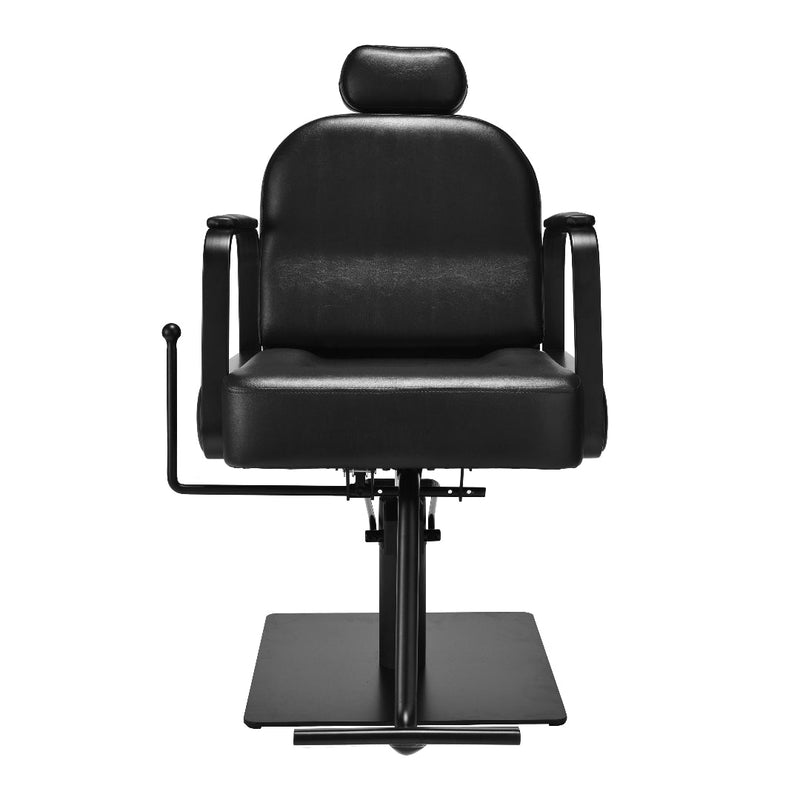 KSHE Lauren Brow Reclining Styling Chair - Black