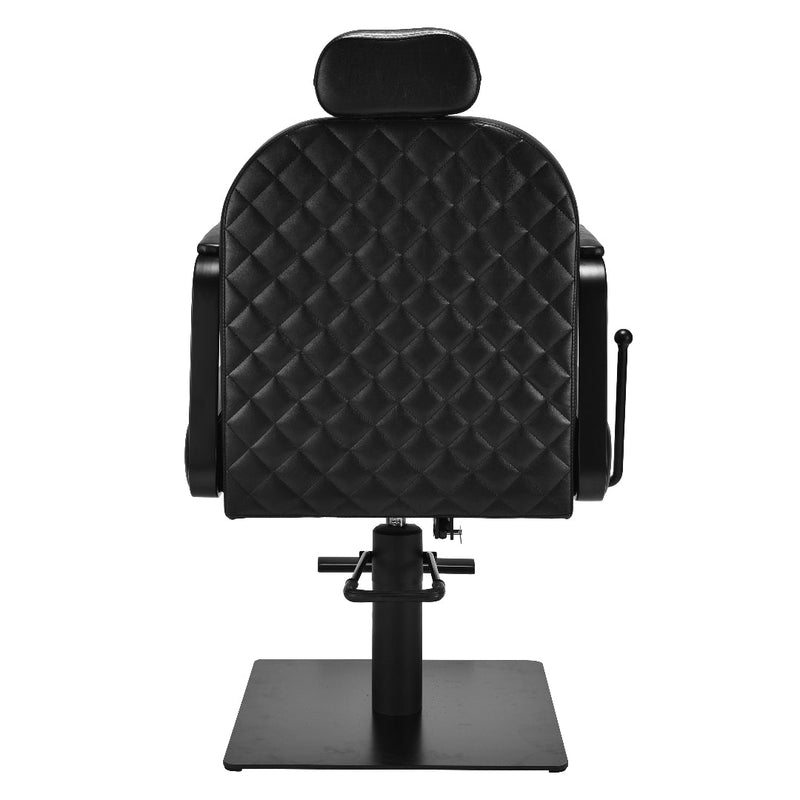 KSHE Lauren Brow Reclining Styling Chair - Black