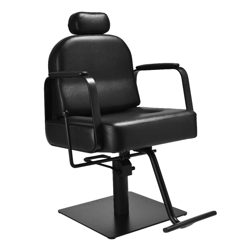 KSHE Lauren Brow Reclining Styling Chair - Black