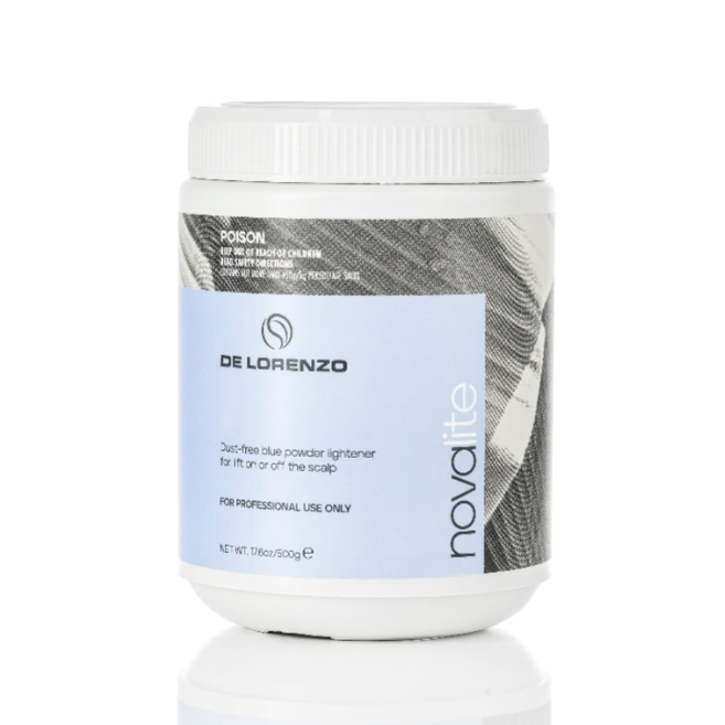 De Lorenzo Novacolor Powder Lightener Novalite (Blue) x 6 Pack 500g