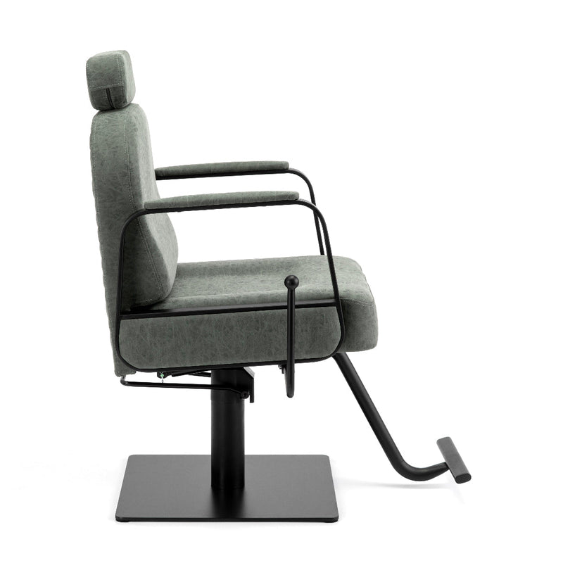 KSHE Lauren Brow Reclining Styling Chair - Agave