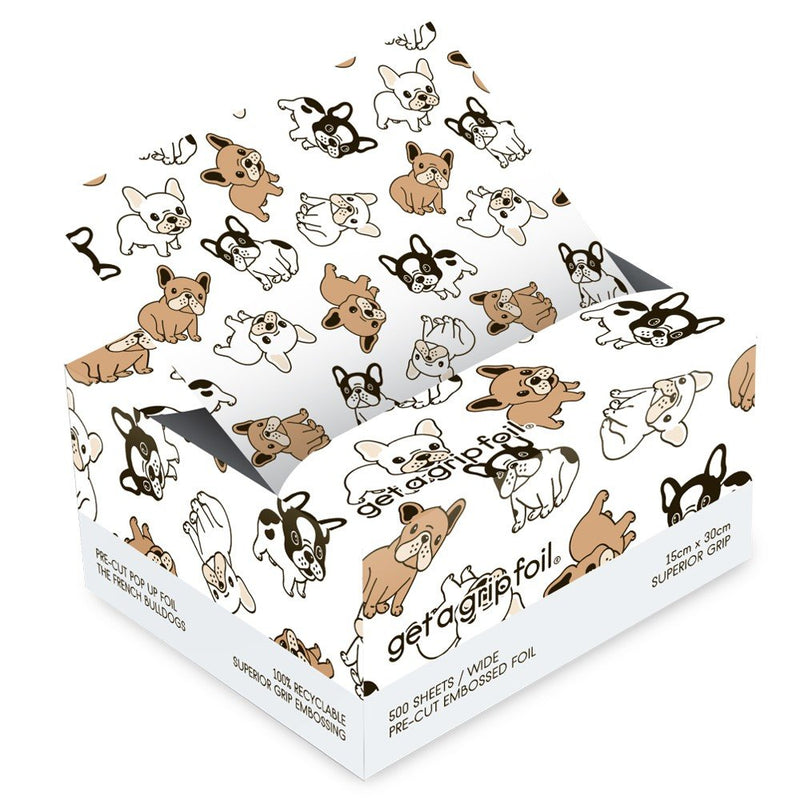 Get a Grip Foil Pre-Cut Pop Up Foil Wide 500 Sheets - The French Bulldogs