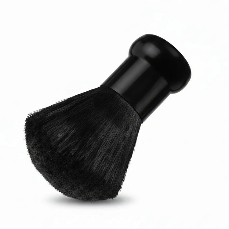 A Deluxe neck dusting brush for hairdressers and barbers
