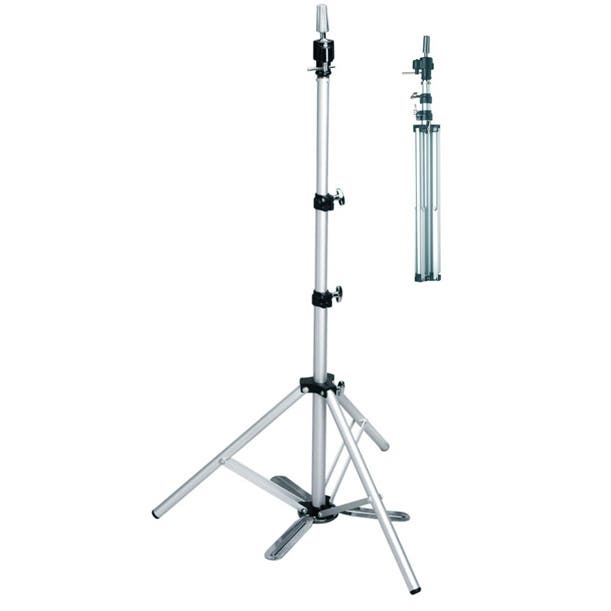 Tri-Pod for Mannequin Head Silver