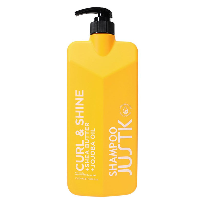 JustK Shea Butter & Jojoba Oil Curl & Shine Shampoo 1 Litre
