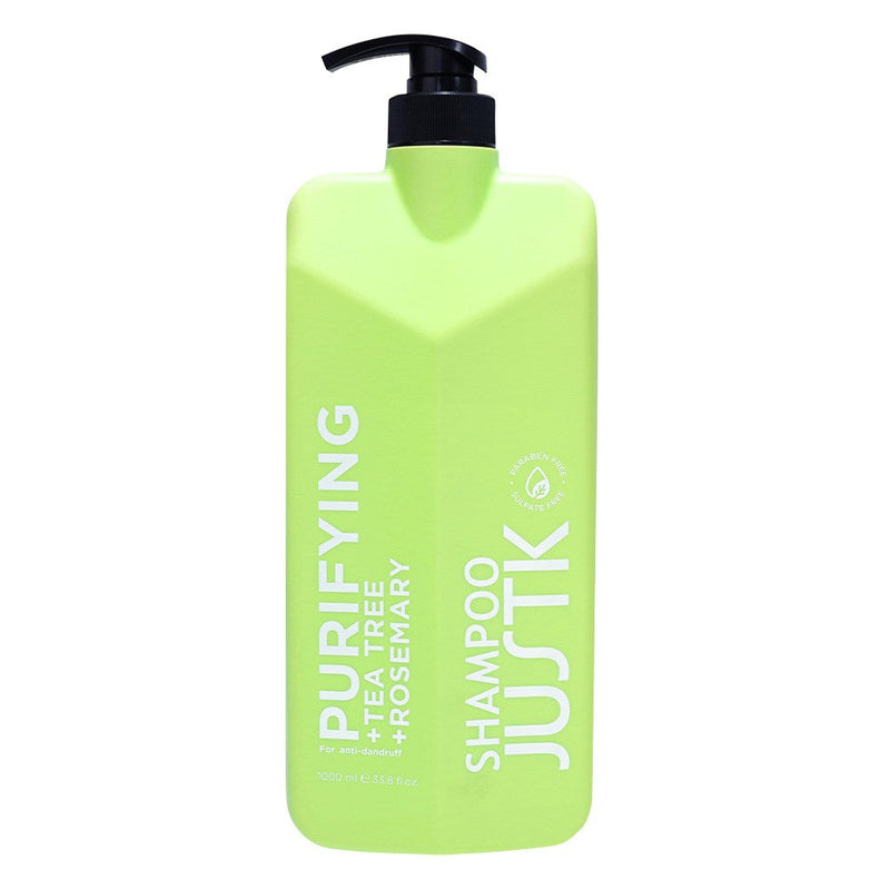 JustK Tea Tree & Rosemary Purifying Anti Dandruff Shampoo 1 Litre