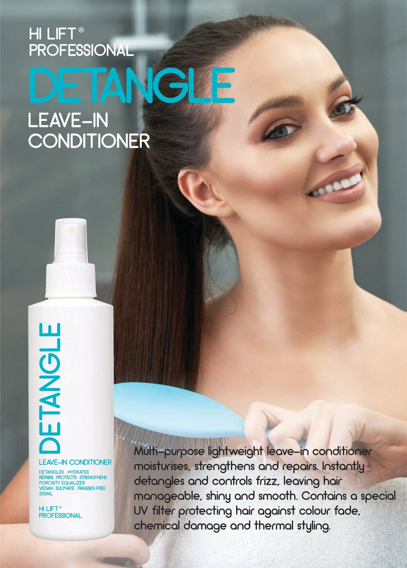 Hi Lift DETANGLE Leave In Conditioner Spray Treatment 250ml