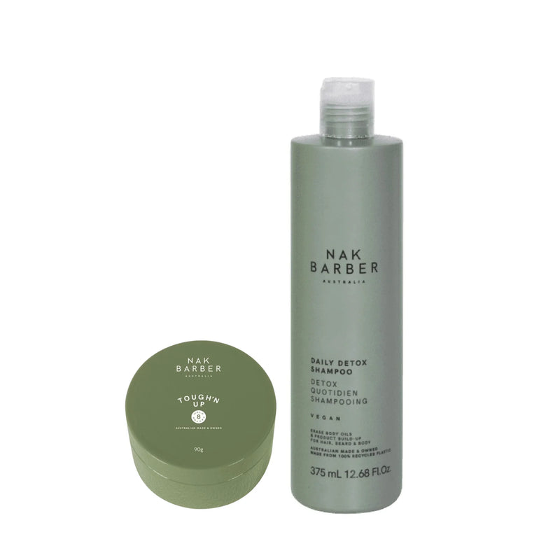NAK Holiday Barber Tough N Up Duo Grooming Collection