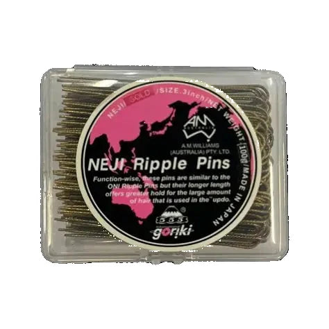 555 Long Neji Ripple Pins 3 inch (73mm) 100g