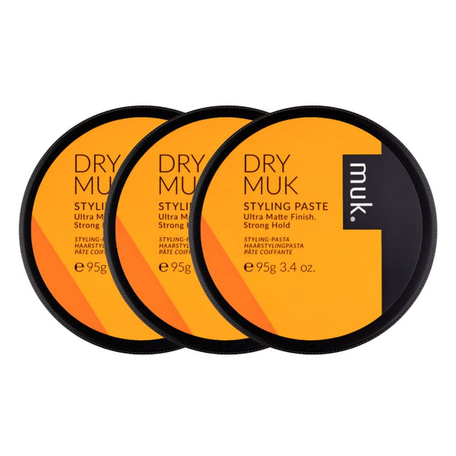 Muk Dry muk Styling Paste TRIO Pack 3x95g