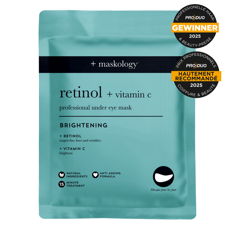 Maskology Retinol + Vitamin‑C Professional Under Eye Mask