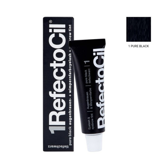 RefectoCil Eyelash and Eyebrow Tint - No. 1 Pure Black