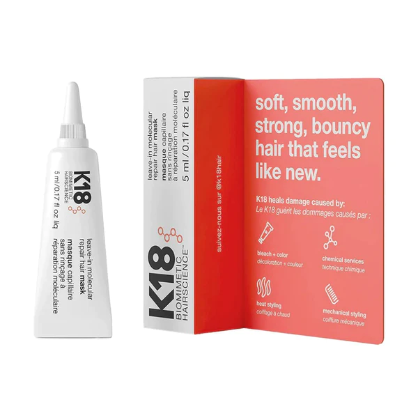 K18 Leave-In Molecular Repair Hair Mask 5ml