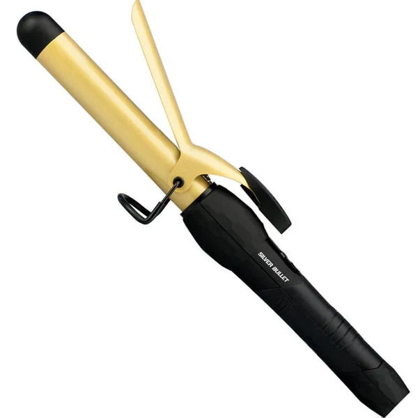 Silver Bullet Fastlane Ceramic Gold Curling Iron