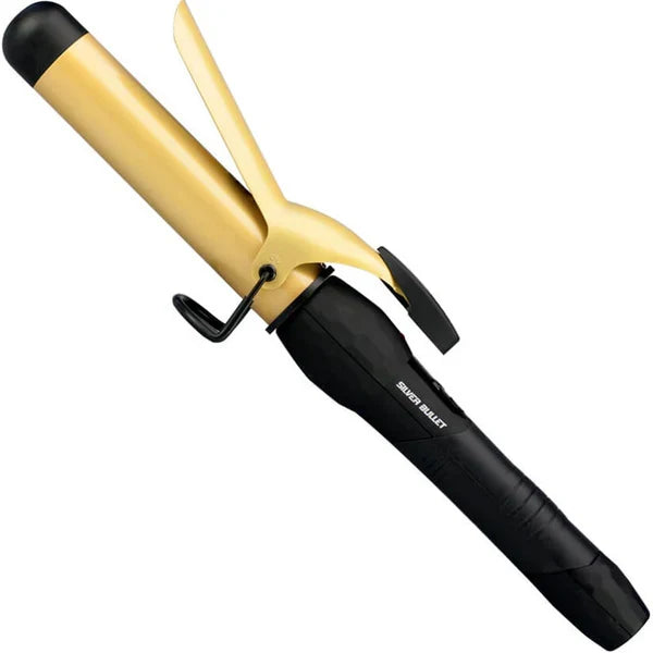 Silver Bullet Fastlane Ceramic Gold Curling Iron