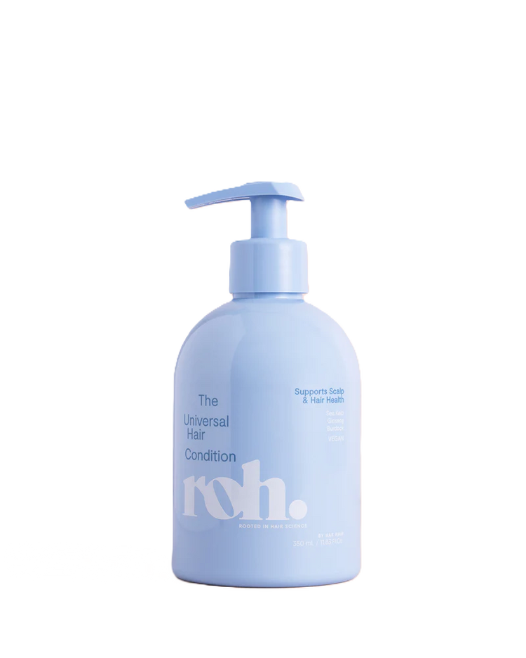The NAK Hair ROH Universal Hair Conditioner is a nutrient-rich formula designed to balance your scalp microbiome and enhance hair health