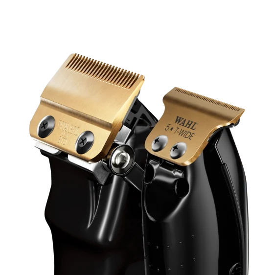 Wahl 5‑Star Cordless Barber Combo – Magic Clip & Detailer Li (Black)