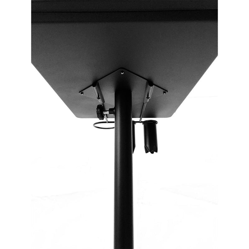 Salon Hairdressers Tray Service Trolley - Black