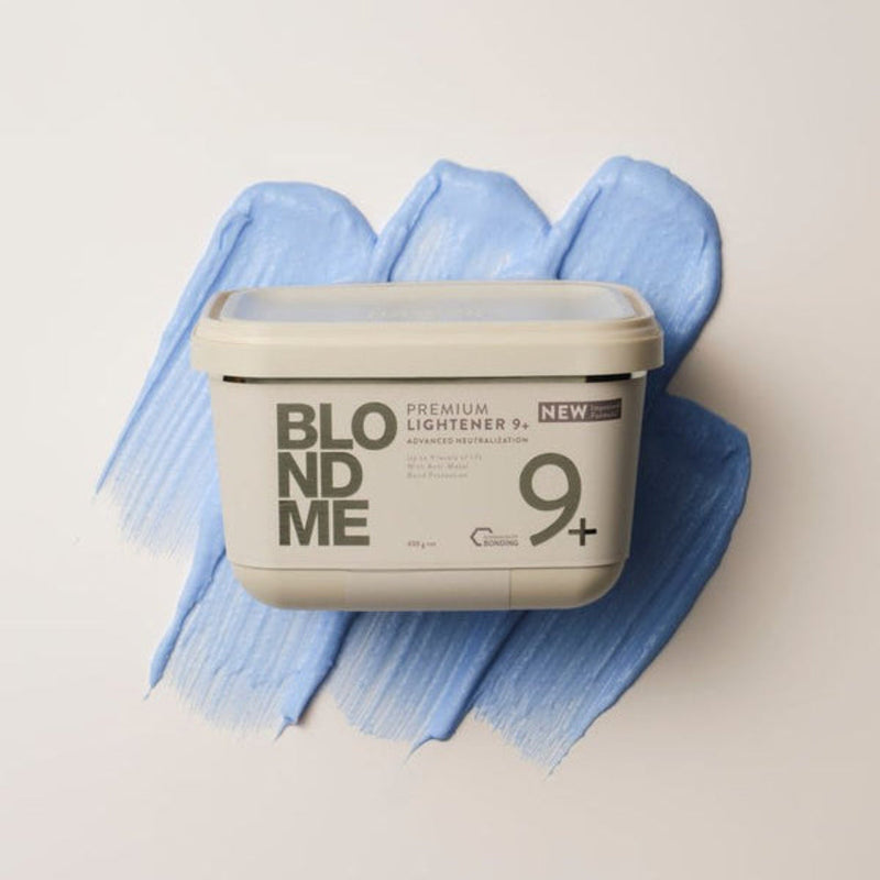 Schwarzkopf BLONDME Bond Enforcing Premium Lightener 9+ Bleach Bundle (3 x 450g Tubs)