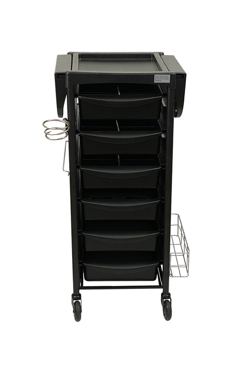 Breeze Plus Hairdressing & Beauty Trolley – Multi Tier 6‑Drawer Professional Salon Trolley