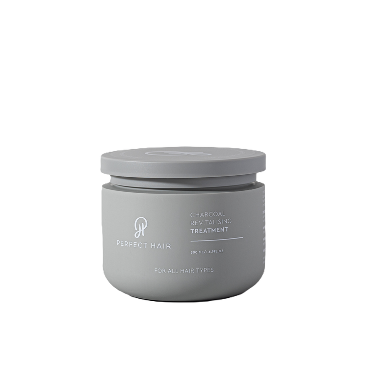 Perfect Hair Charcoal Treatment 500ml  This cream-based treatment is designed to absorb oil, clean, and repair all hair types.