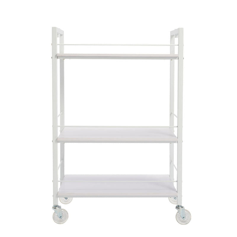 Beauty Station 3 Tier Salon Trolley - White