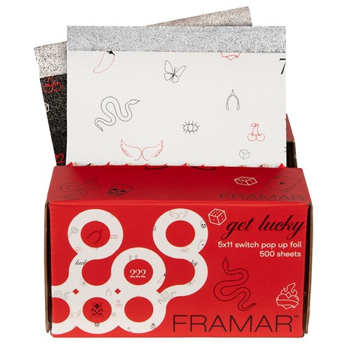 Framar Pop Up Foils  Assorted Designs 12.7 x 27.9cm (500 Sheets)