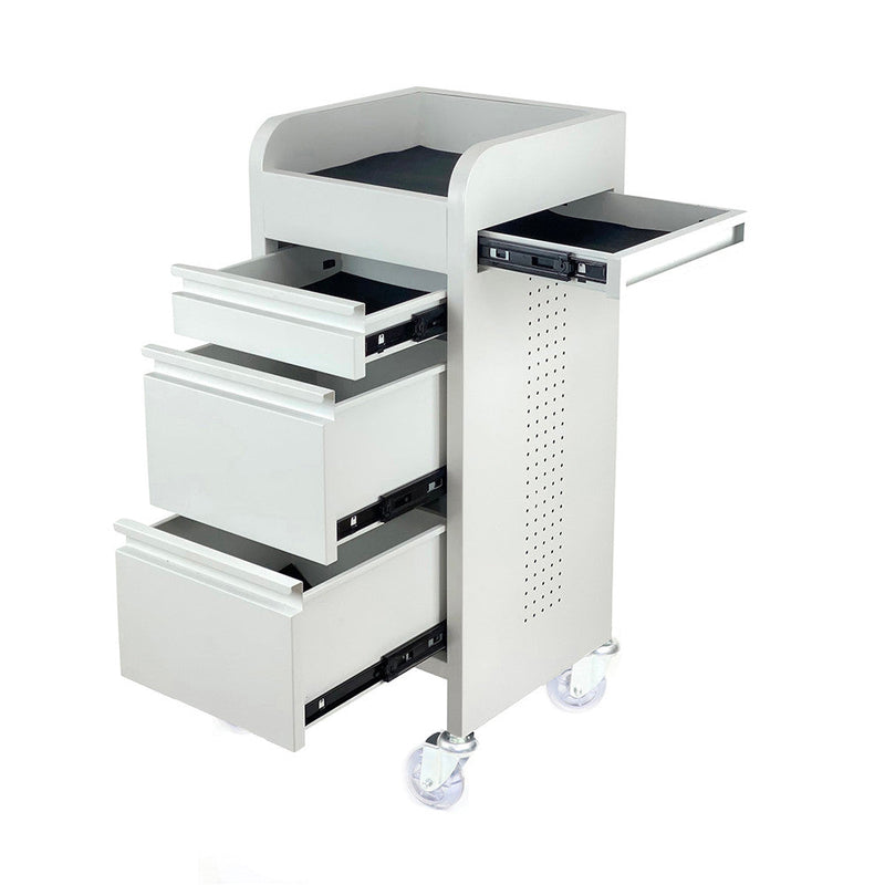 Fusion Professional Hairdressing & Beauty Salon Trolley - 4 Drawer