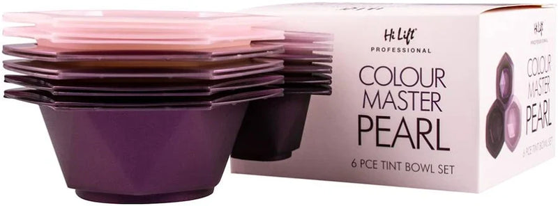 Hi lift Colour Master Pearl 6pc Tint Bowl Set